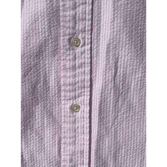 Polo Ralph Lauren Oxford Shirt Size M Pink Button Down Short Sleeve Classic Fit - Picture 5 of 11